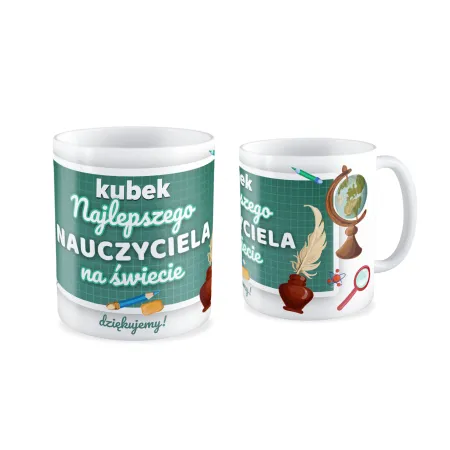 Kubek na DZIEŃ NAUCZYCIELA Najlepszy nauczyciel na świecie